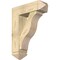 Ekena Millwork Funston Arts and Crafts Rough Sawn Bracket w/ Offset Brace, Douglas Fir, 8"W x 26"D x 34"H BKT0806X26X34FST03RDF - alternate 1